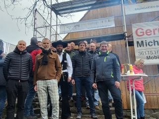 Richtfest Milseburg 3